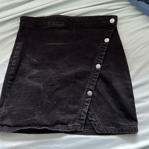 Black Free People Skirt